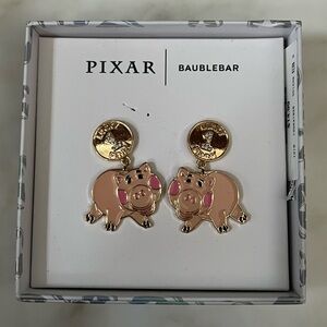 Pixar BaubleBar Toy Story Hamm Pig Coin Drop Earrings